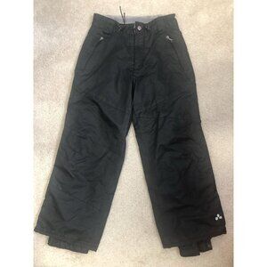 Plumflower Size 10/12 Black Snow Ski Pants
